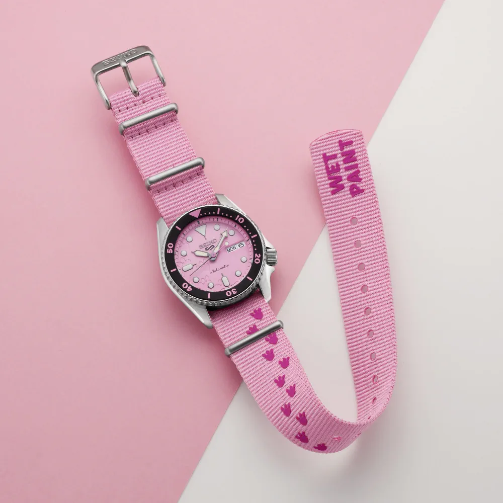 Sức hút khó cưỡng của “báo hồng” Seiko 5 Sports Pink Panther phiên bản giới hạn