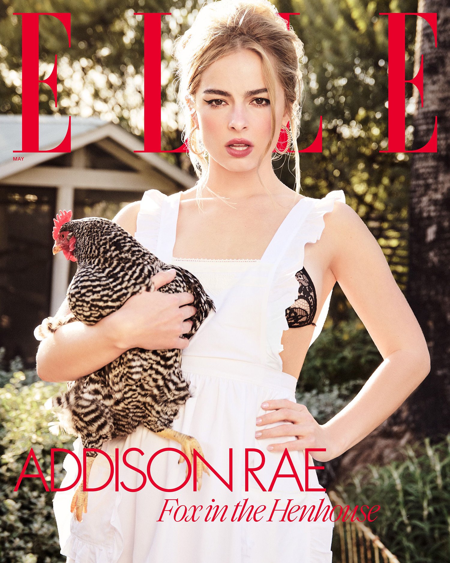 Elle US 05/2025: Addison Rae chụp bởi Ellen von Unwerth