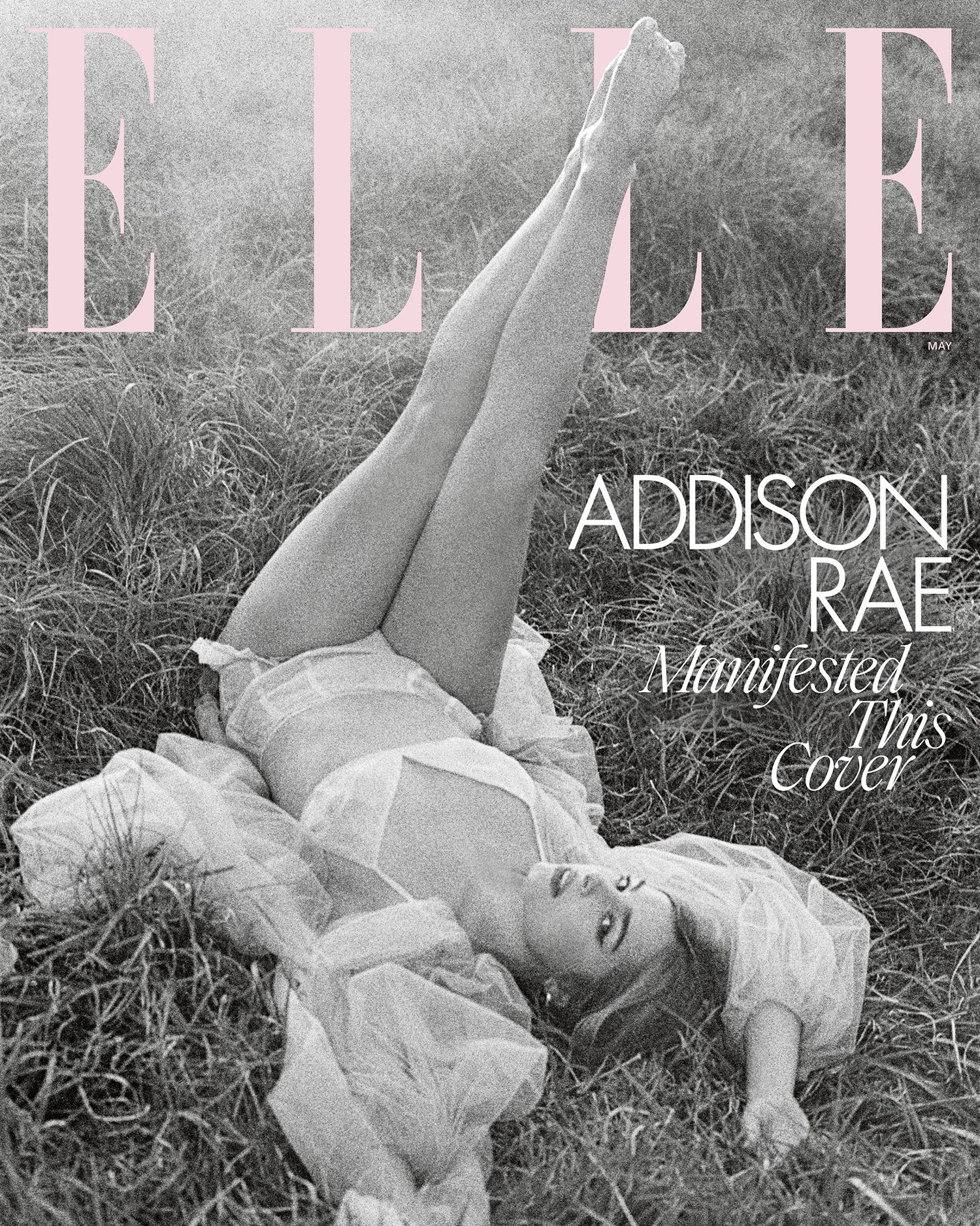 Elle US 05/2025: Addison Rae chụp bởi Ellen von Unwerth