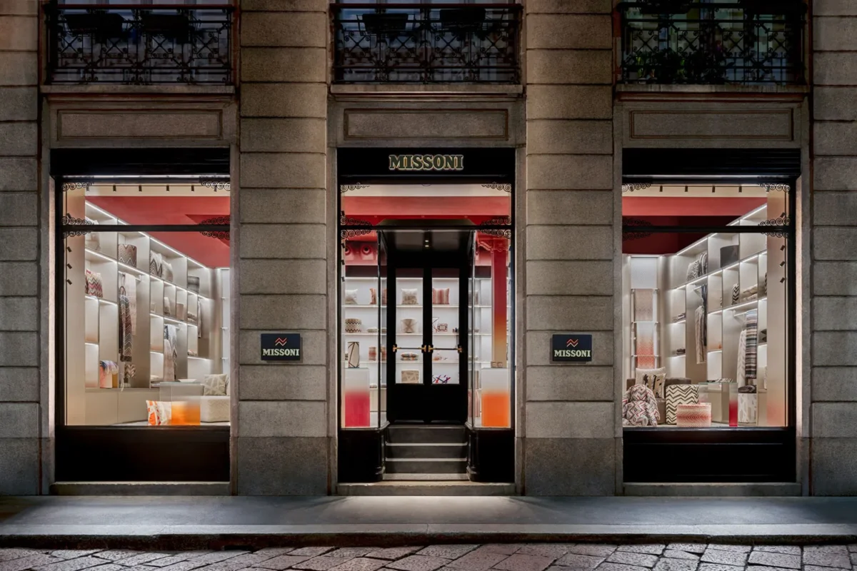 Missoni mở cửa hàng nội thất đầu tiên tại Milan