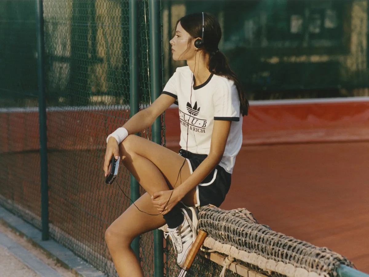 Sporty & Rich kết hợp adidas Originals ra mắt bộ sưu tập tennis cổ điển mới