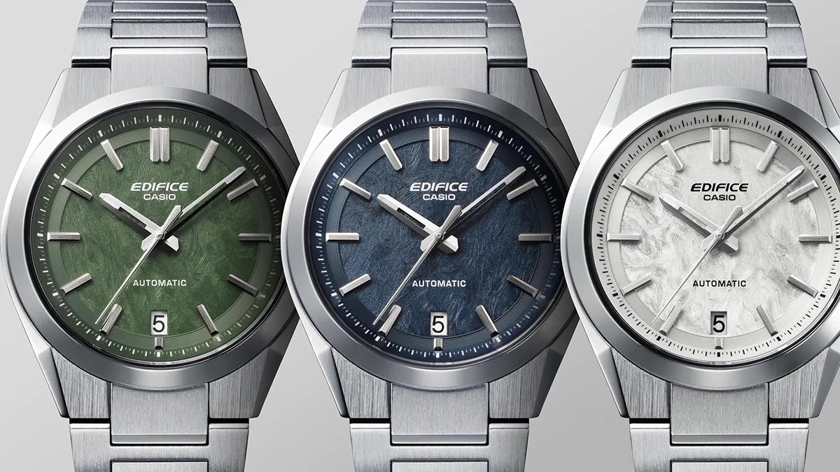 Casio EFK-100, chiếc đồng hồ đầu tiên dùng máy cơ tự động của thương hiệu Nhật Bản Casio EFK-100, chiếc đồng hồ đầu tiên dùng máy cơ tự động của thương hiệu Nhật Bản