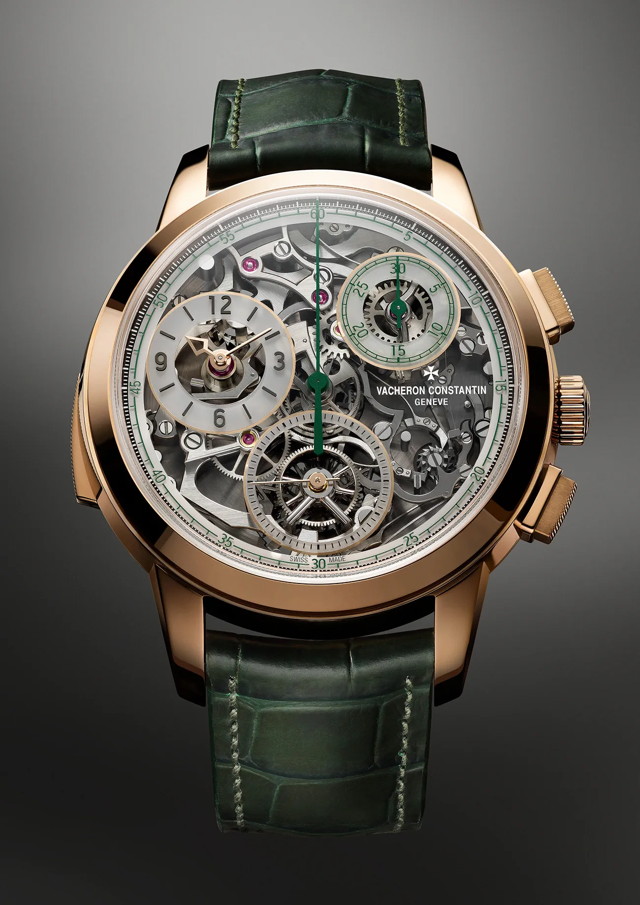 Chỉ sản xuất 1 chiếc duy nhất, đồng hồ Vacheron Constantin Les Cabinotiers Temporis Duo với 696 chi tiết cơ khí phức tạp Chỉ sản xuất 1 chiếc duy nhất, đồng hồ Vacheron Constantin Les Cabinotiers Temporis Duo với 696 chi tiết cơ khí phức tạp