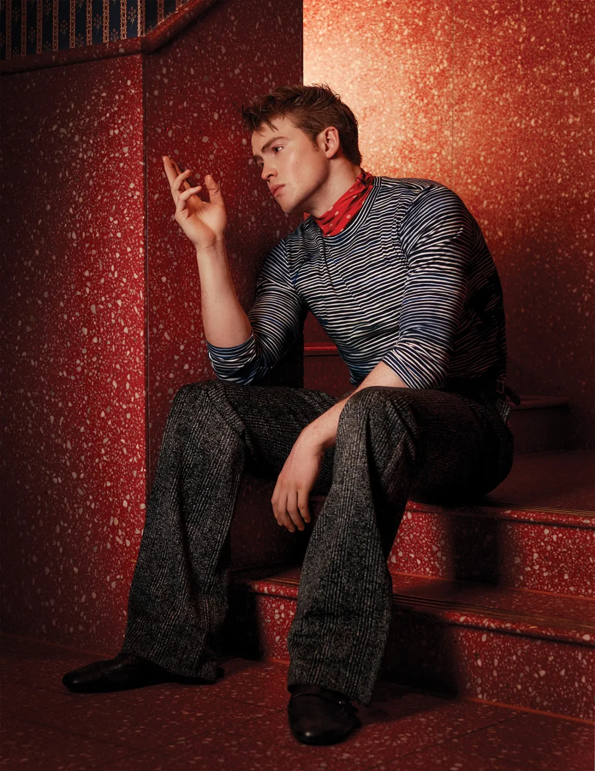 Flaunt Magazine Issue 197: Kit Connor chụp bởi Damian Foxe