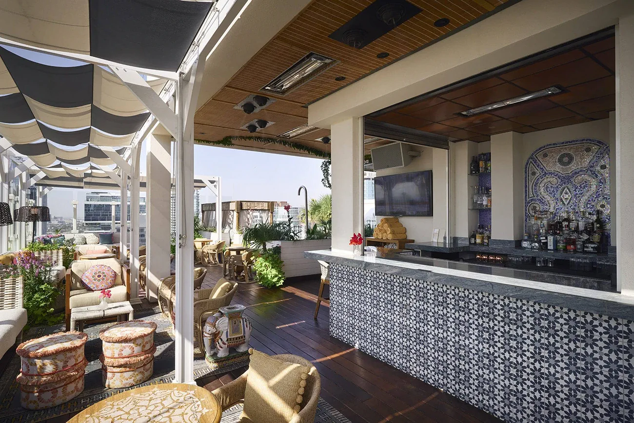 Missoni pop-up “hạ cánh” sân thượng Hôtel Swexan Dallas