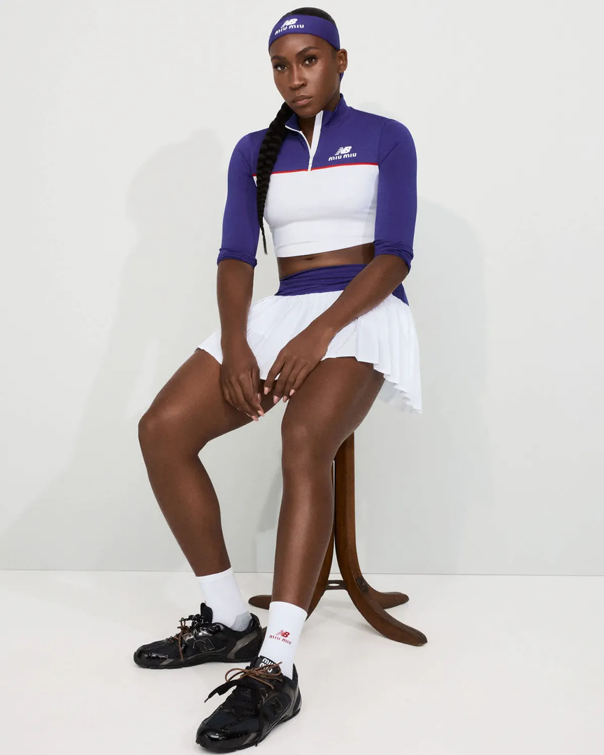 New Balance x Miu Miu hợp tác cùng Coco Gauff trong bộ sưu tập tennis giới hạn New Balance x Miu Miu hợp tác cùng Coco Gauff trong bộ sưu tập tennis giới hạn
