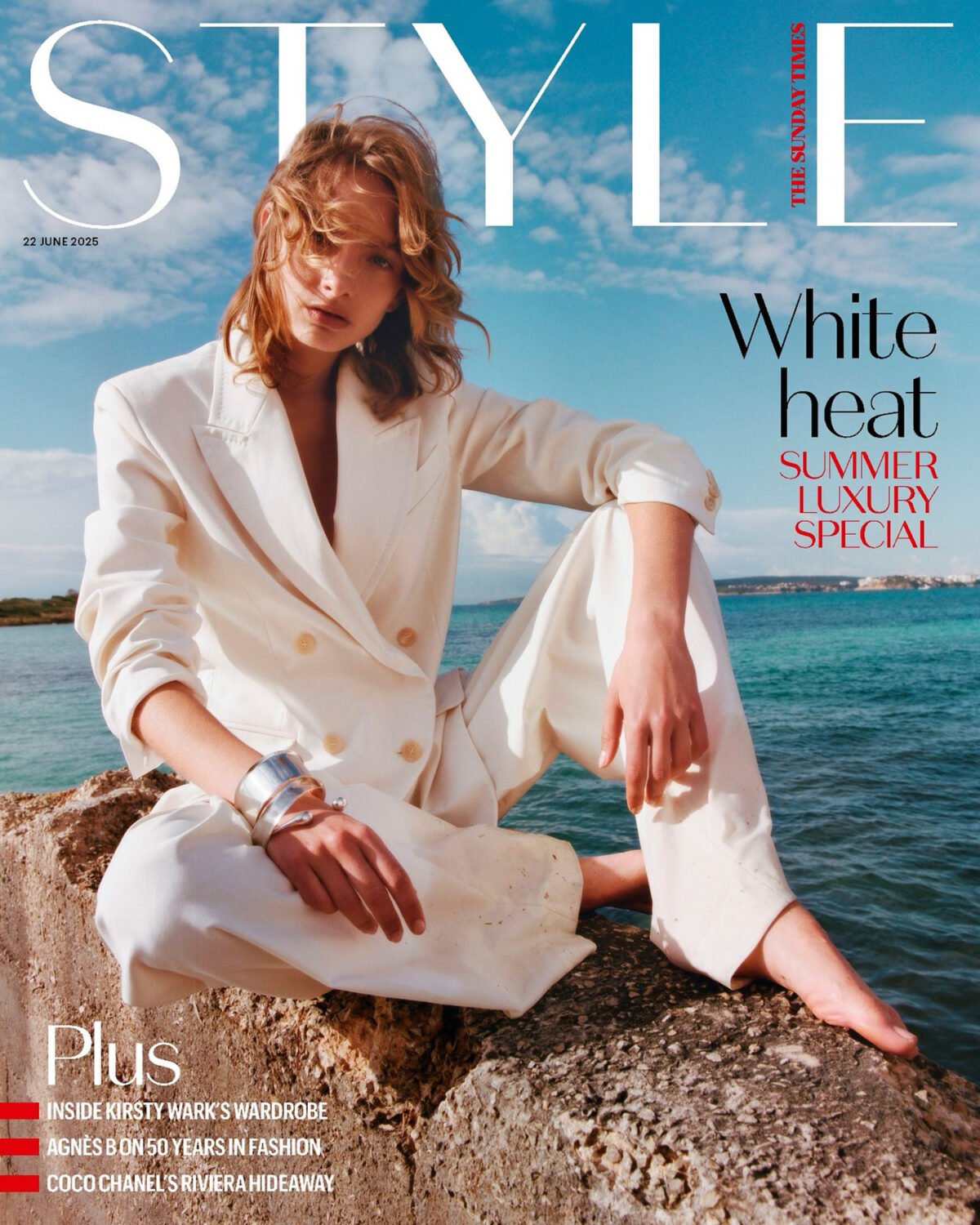 The Sunday Times Style 22/06/2025: Rolf Schrader chụp bởi Brendan Freeman