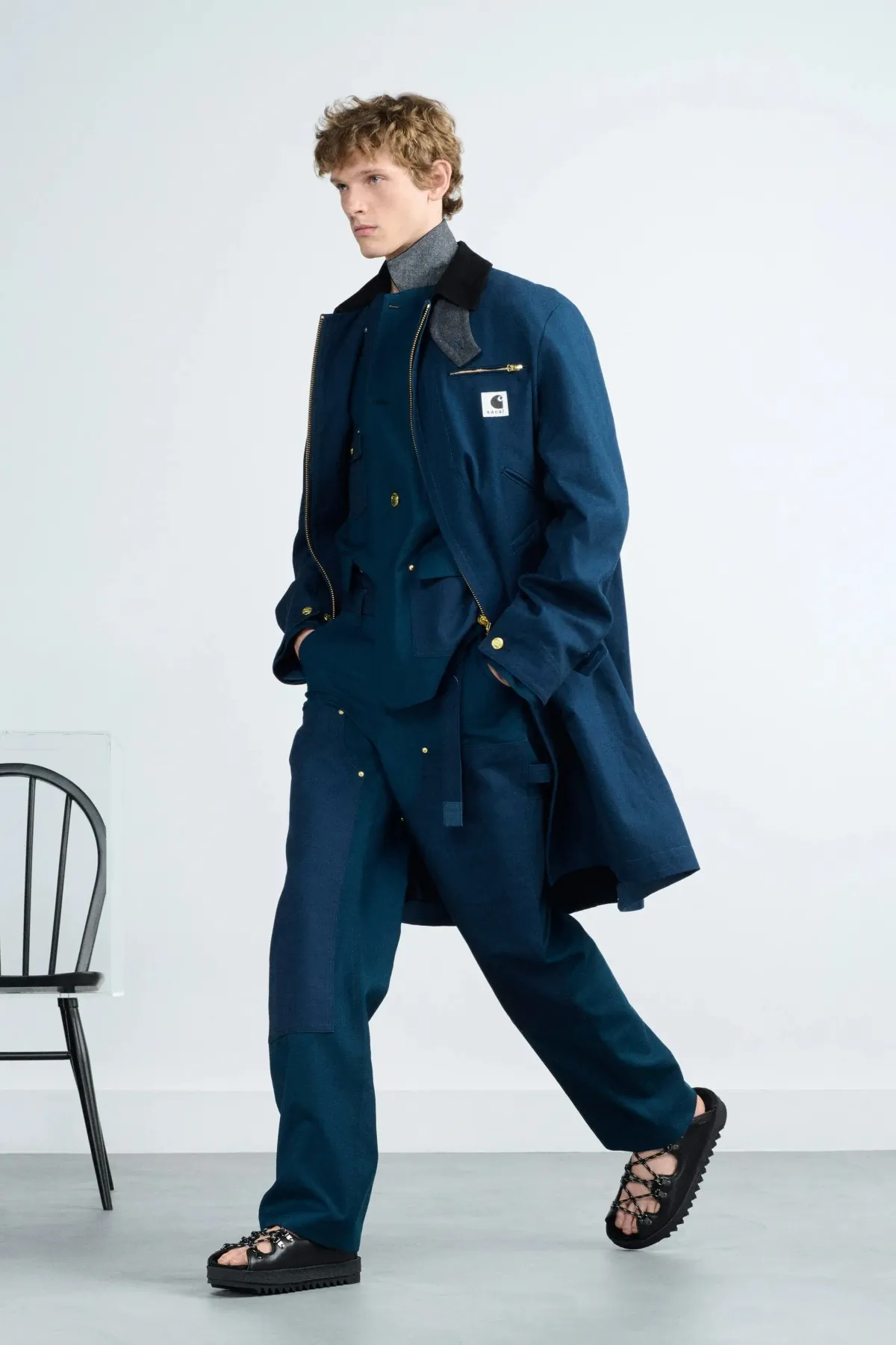 Sacai Xuân/Hè 2026 đặt sự thoải mái lên hàng đầu