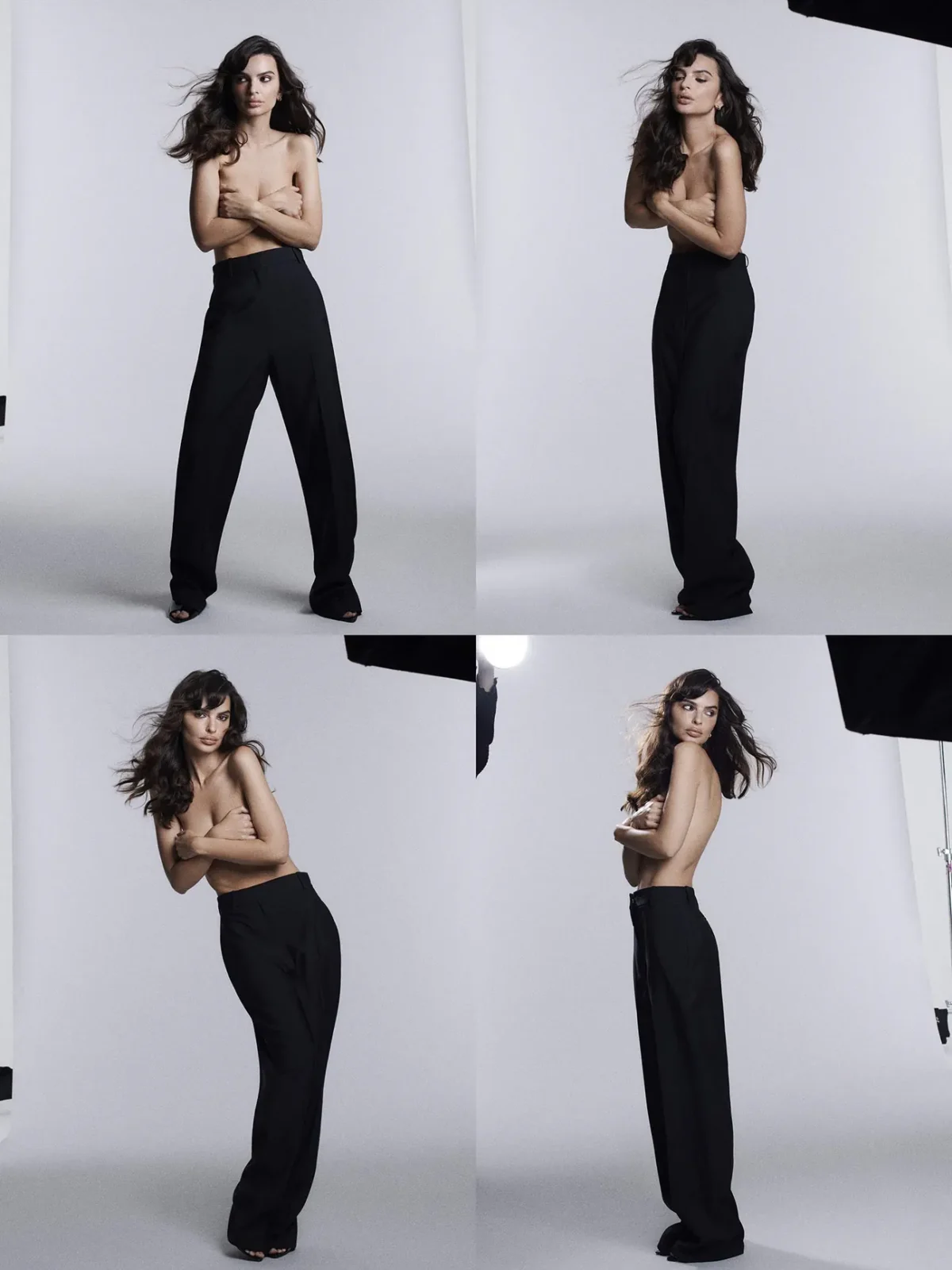 Porter Magazine 07/2025: Adwoa Aboah và Emily Ratajkowski chụp bởi Felix Cooper