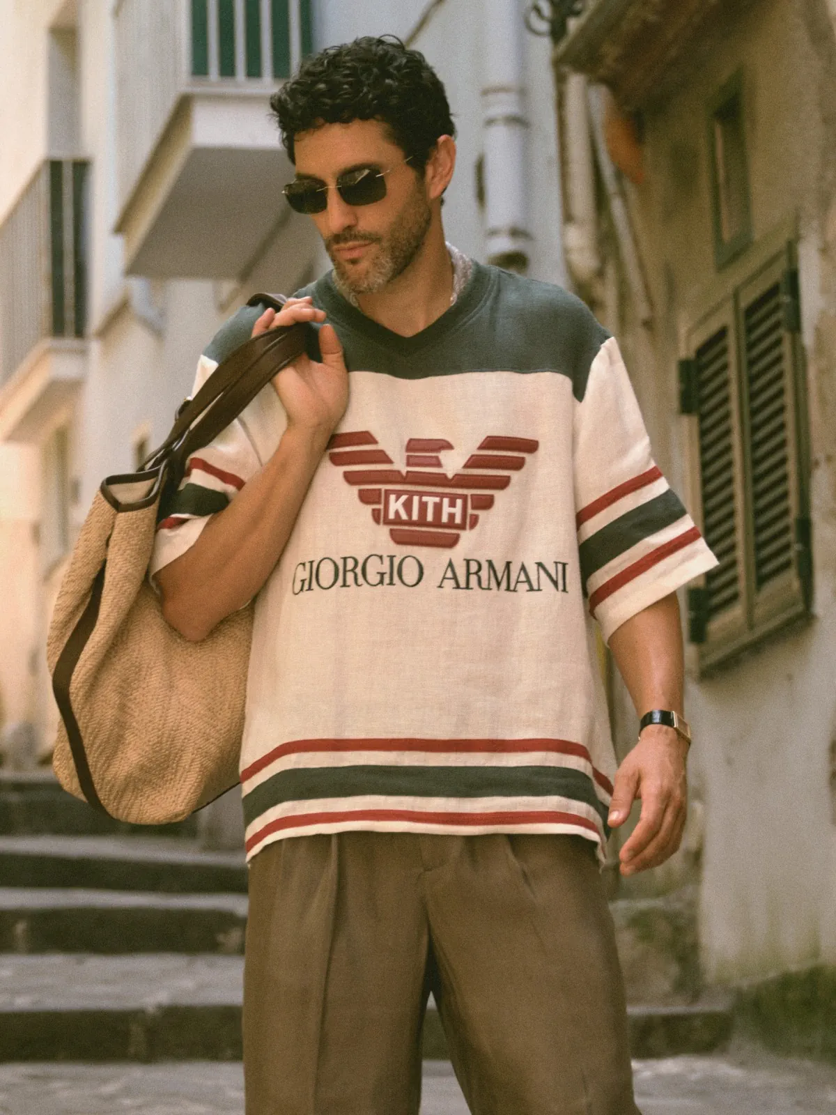Bản giao hưởng mùa hè “Estate” của Giorgio Armani và Kith Bản giao hưởng mùa hè “Estate” của Giorgio Armani và Kith