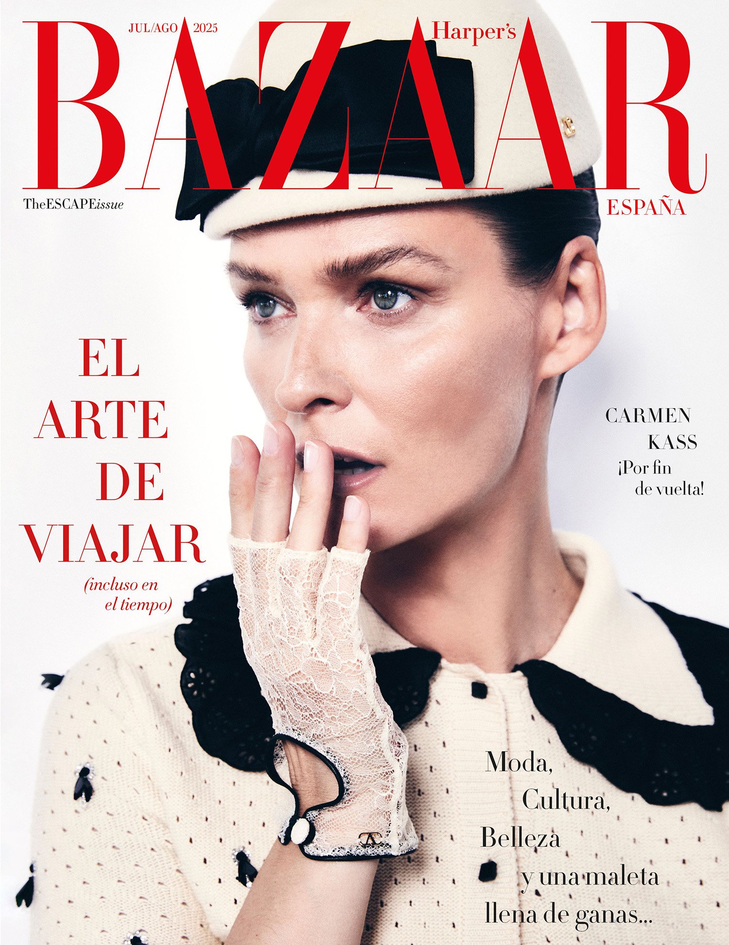 Harper's Bazaar Tây Ban Nha 07-08/2025: Carmen Kass chụp bởi Rocío Ramos Harper's Bazaar Tây Ban Nha 07-08/2025: Carmen Kass chụp bởi Rocío Ramos