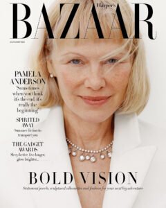 Harper's Bazaar Anh 07-08/2025: Pamela Anderson chụp bởi Pamela Hanson