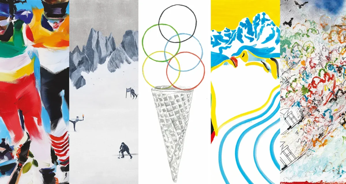 Thế vận hội Mùa đông 2026 Milano Cortina công bố 10 tấm poster nghệ thuật ấn tượng