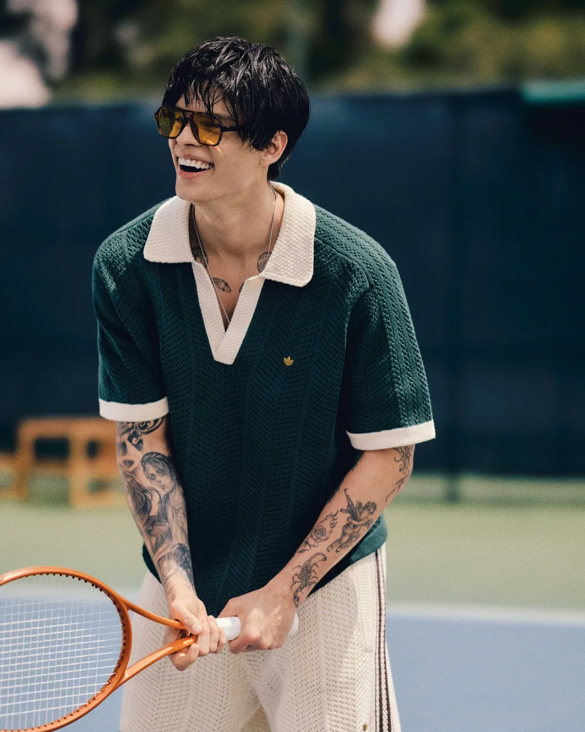 adidas Originals và Trần Quán Hy trình làng đôi giày CLOT Stan Smith Espadrille