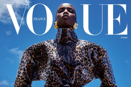 Vogue Pháp 08/2025: Anok Yai chụp bởi Mario Sorrenti
