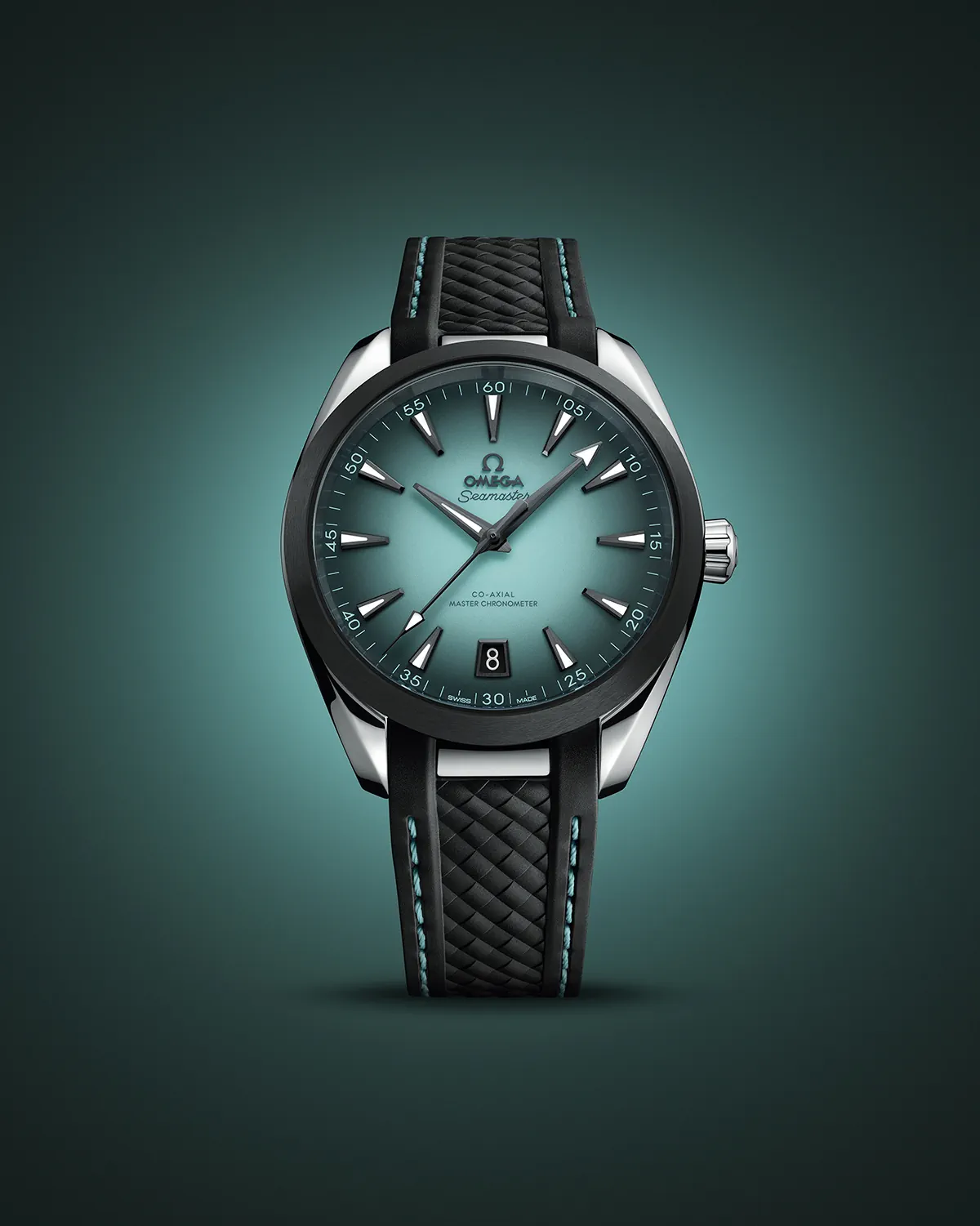 Đồng hồ Omega Seamaster Aqua Terra Turquoise tái hiện vẻ đẹp biển khơi Đồng hồ Omega Seamaster Aqua Terra Turquoise tái hiện vẻ đẹp biển khơi