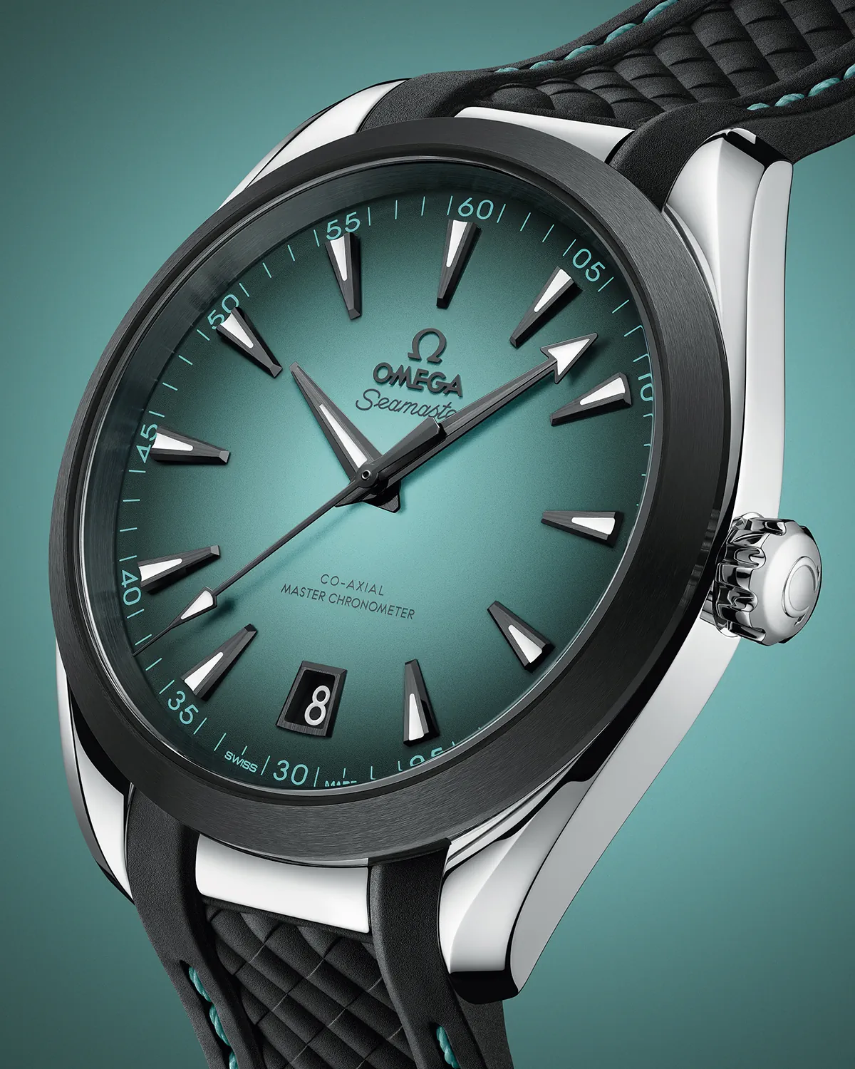 Đồng hồ Omega Seamaster Aqua Terra Turquoise tái hiện vẻ đẹp biển khơi Đồng hồ Omega Seamaster Aqua Terra Turquoise tái hiện vẻ đẹp biển khơi