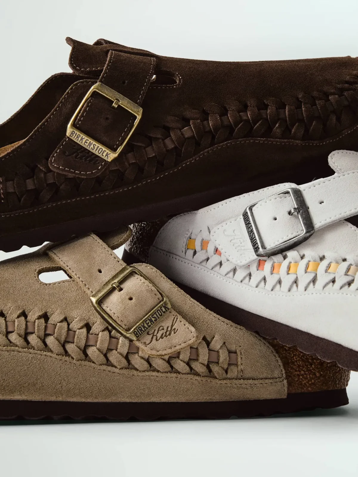 Kith thổi hồn vào đôi dép Birkenstock Boston Braided