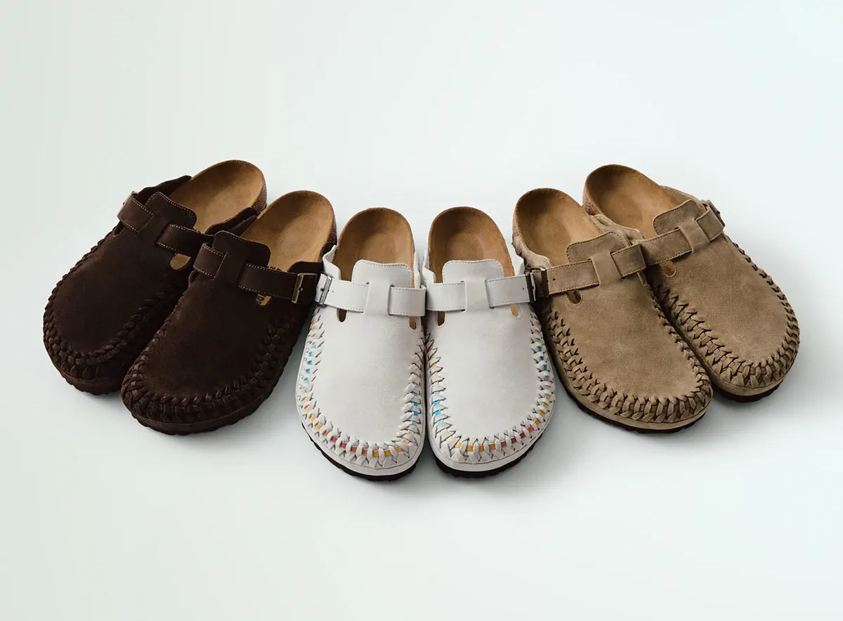 Kith thổi hồn vào đôi dép Birkenstock Boston Braided Kith thổi hồn vào đôi dép Birkenstock Boston Braided