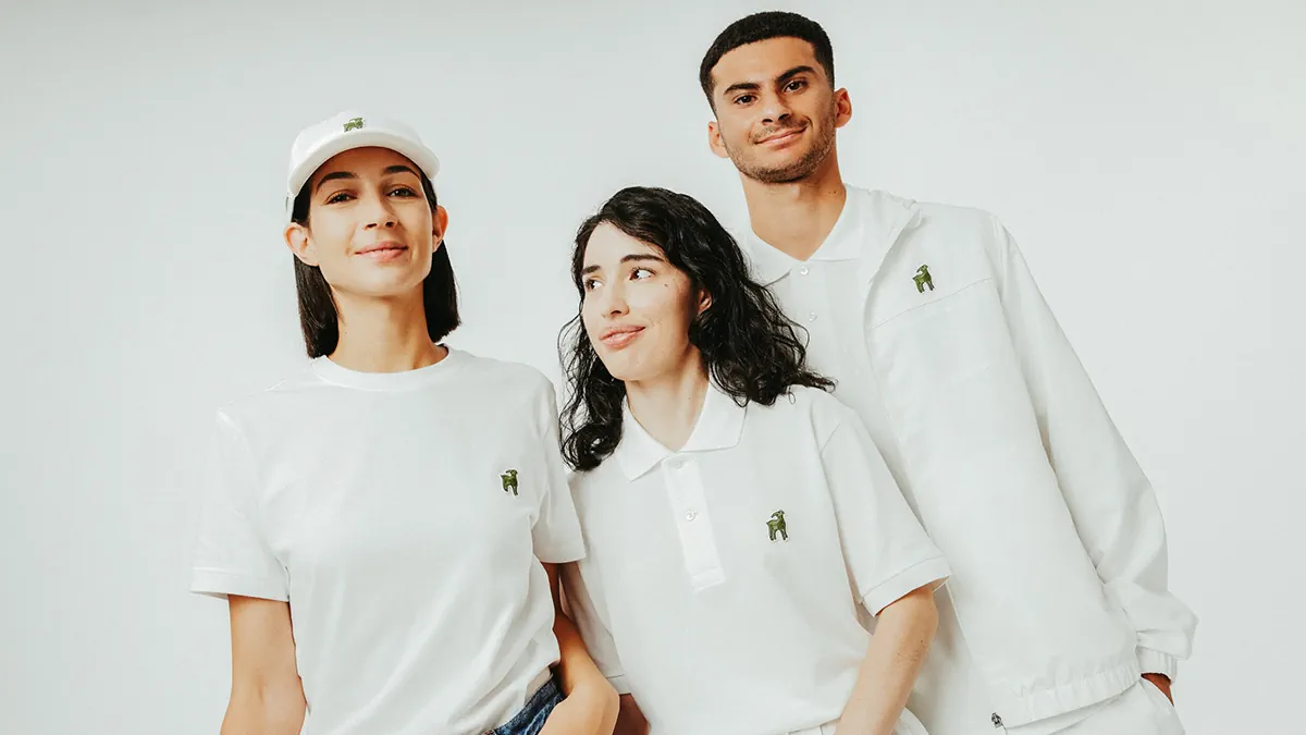 Lần đầu tiên Lacoste đổi logo cá sấu thành dê nhằm tri ân Novak Djokovic Lần đầu tiên Lacoste đổi logo cá sấu thành dê nhằm tri ân Novak Djokovic