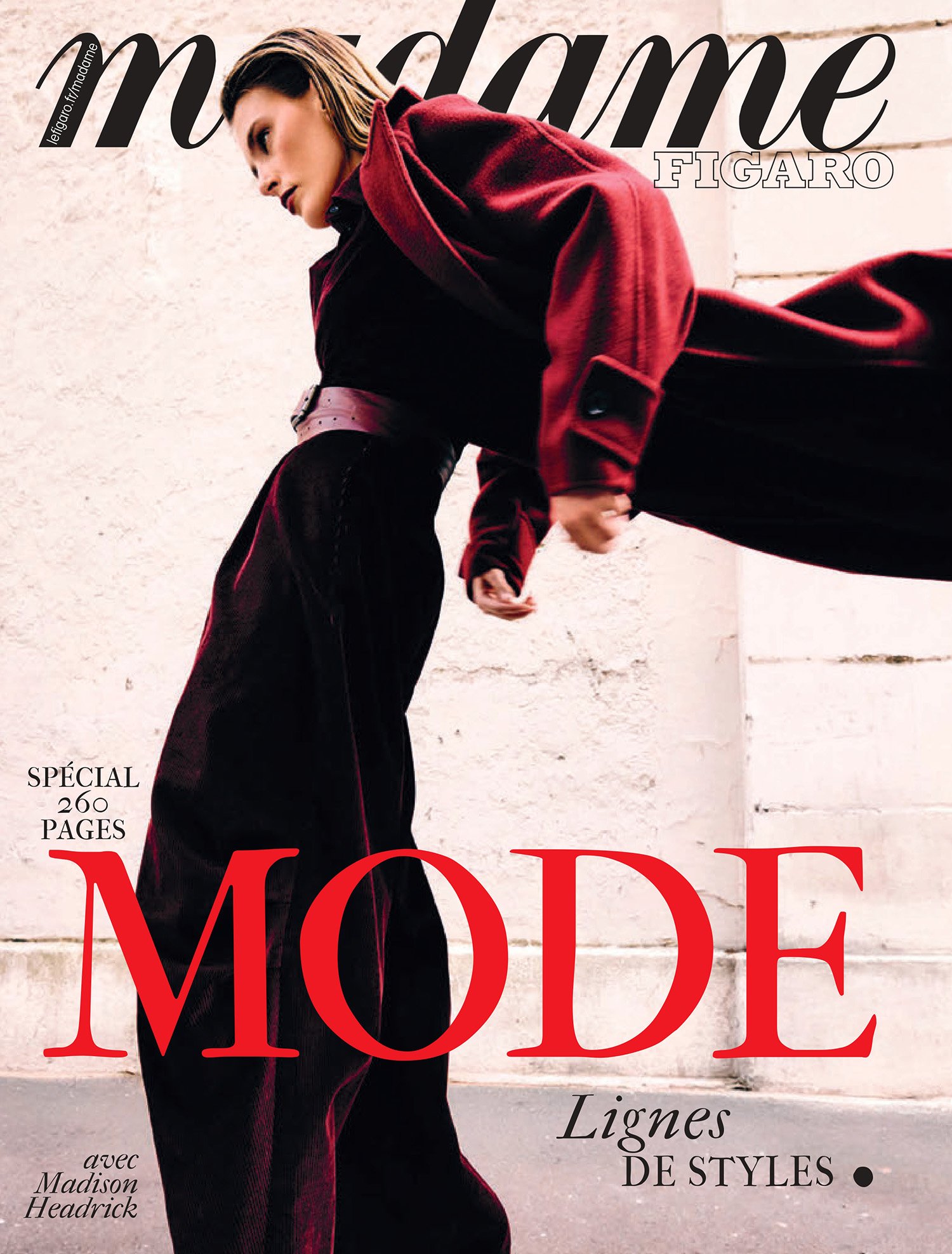 Madame Figaro 29/08/2025: Madison Headrick chụp bởi Rocío Ramos Madame Figaro 29/08/2025: Madison Headrick chụp bởi Rocío Ramos
