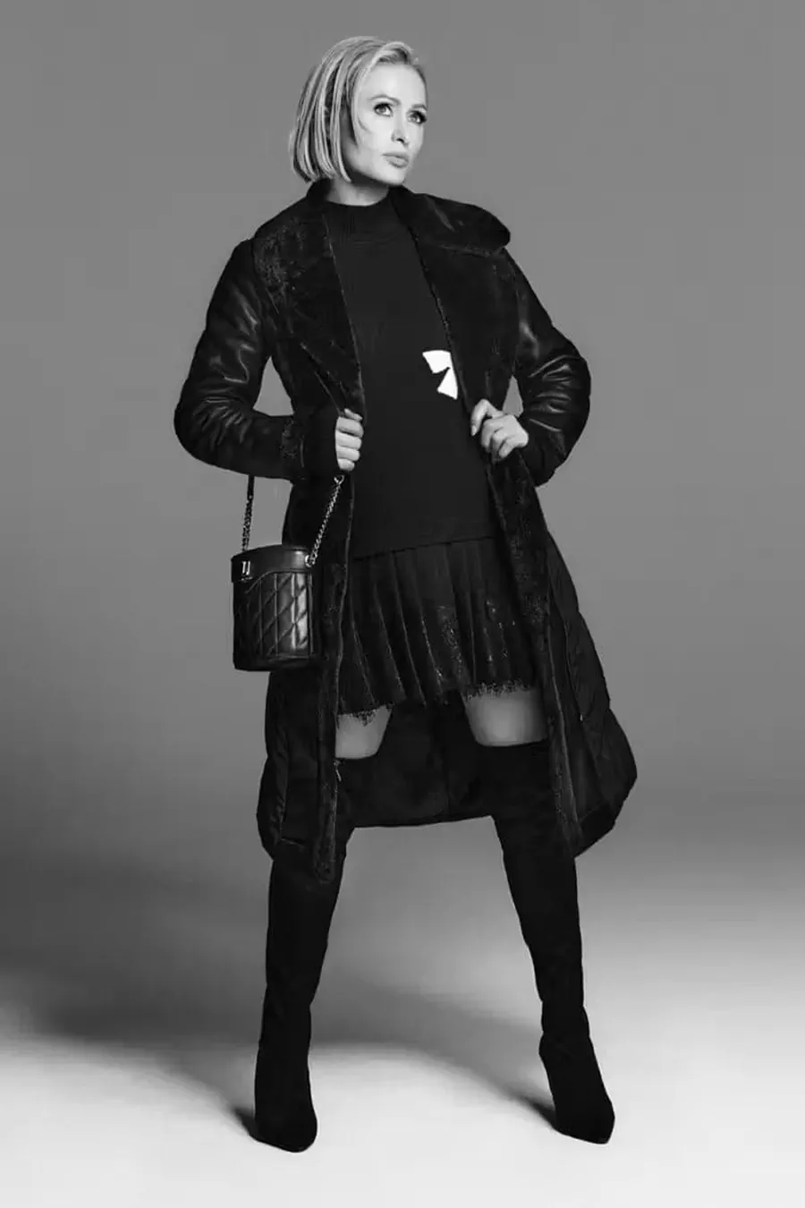 Paris Hilton đầy quyền lực trong chiến dịch quảng cáo Karl Lagerfeld Thu/Đông 2025