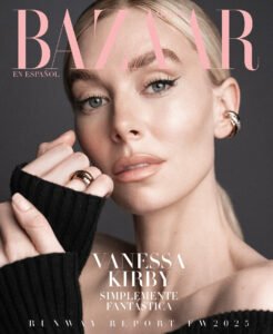 Harper’s Bazaar Mexico & Latin America 08/2025: Vanessa Kirby chụp bởi Juankr