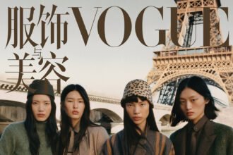 Vogue Trung Quốc 08/2025: Li Hejia, Ouyang Ying, Diane Chiu và Hua Yilan chụp bởi Kulesza & Pik