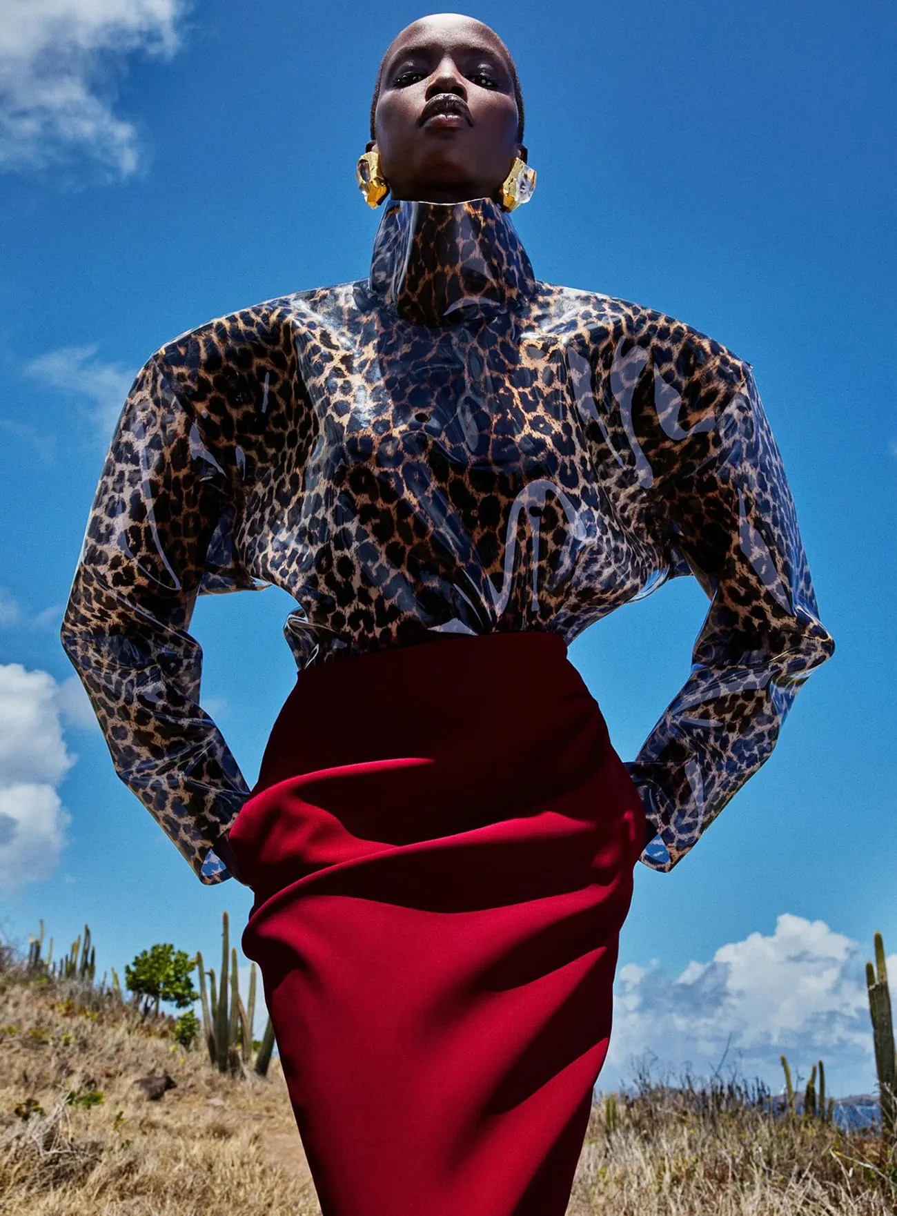 Vogue Pháp 08/2025: Anok Yai chụp bởi Mario Sorrenti Vogue Pháp 08/2025: Anok Yai chụp bởi Mario Sorrenti