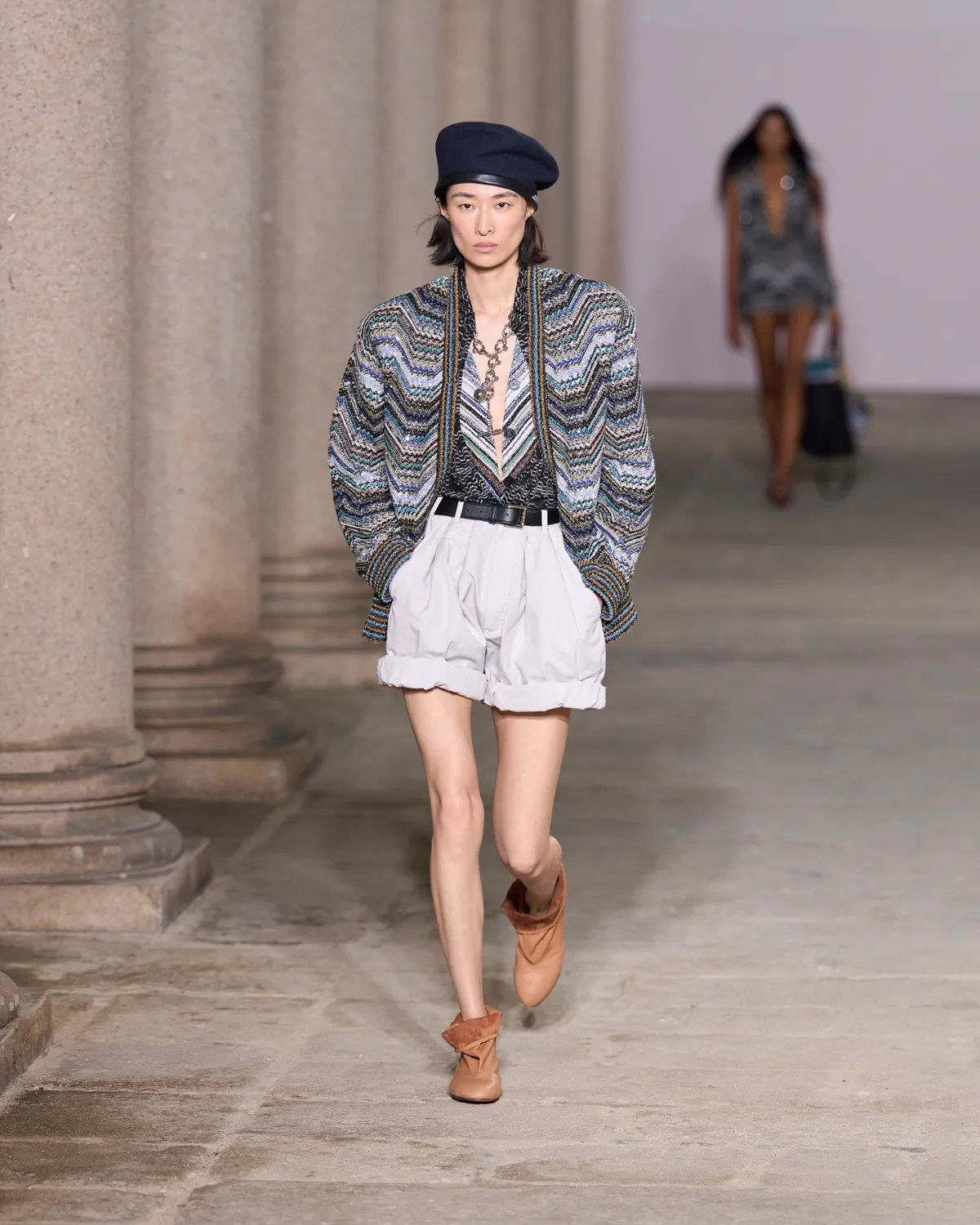 Missoni Xuân/Hè 2026: Tủ đồ linh hoạt từ biển xanh đến phố thị Missoni Xuân/Hè 2026: Tủ đồ linh hoạt từ biển xanh đến phố thị