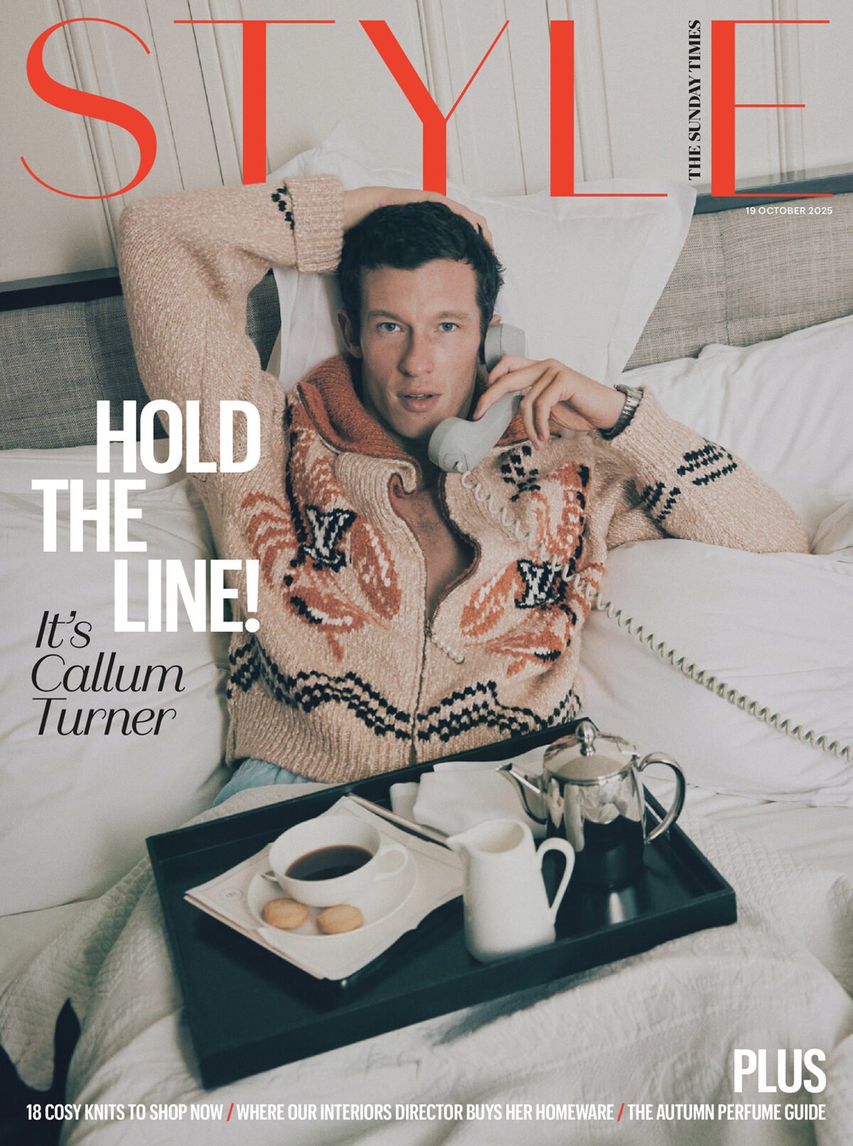 The Sunday Times Style 19/10/2025: Callum Turner chụp bởi Ben Weller The Sunday Times Style 19/10/2025: Callum Turner chụp bởi Ben Weller