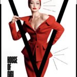 V Magazine Thu 2025: Gigi Hadid mặc Miu Miu, chụp bởi Luigi & Iango V Magazine Thu 2025: Gigi Hadid mặc Miu Miu, chụp bởi Luigi & Iango