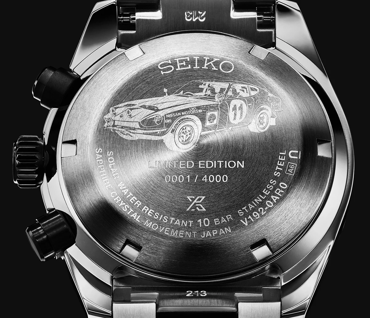 Huyền thoại Datsun 240Z tái sinh trong ba mẫu đồng hồ Seiko giới hạn Huyền thoại Datsun 240Z tái sinh trong ba mẫu đồng hồ Seiko giới hạn