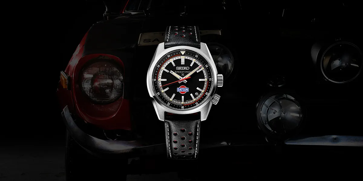 Huyền thoại Datsun 240Z tái sinh trong ba mẫu đồng hồ Seiko giới hạn Huyền thoại Datsun 240Z tái sinh trong ba mẫu đồng hồ Seiko giới hạn