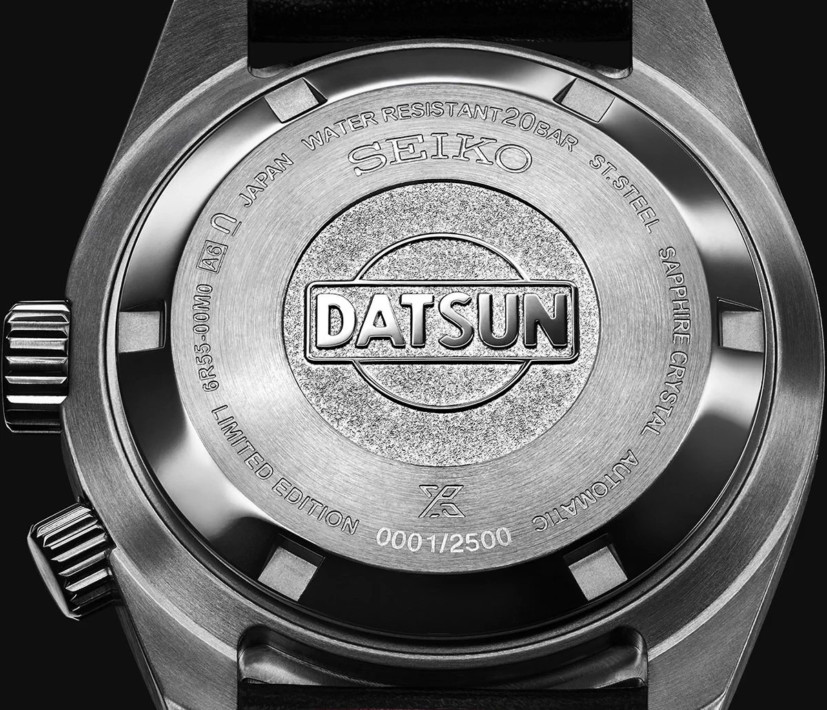 Huyền thoại Datsun 240Z tái sinh trong ba mẫu đồng hồ Seiko giới hạn Huyền thoại Datsun 240Z tái sinh trong ba mẫu đồng hồ Seiko giới hạn