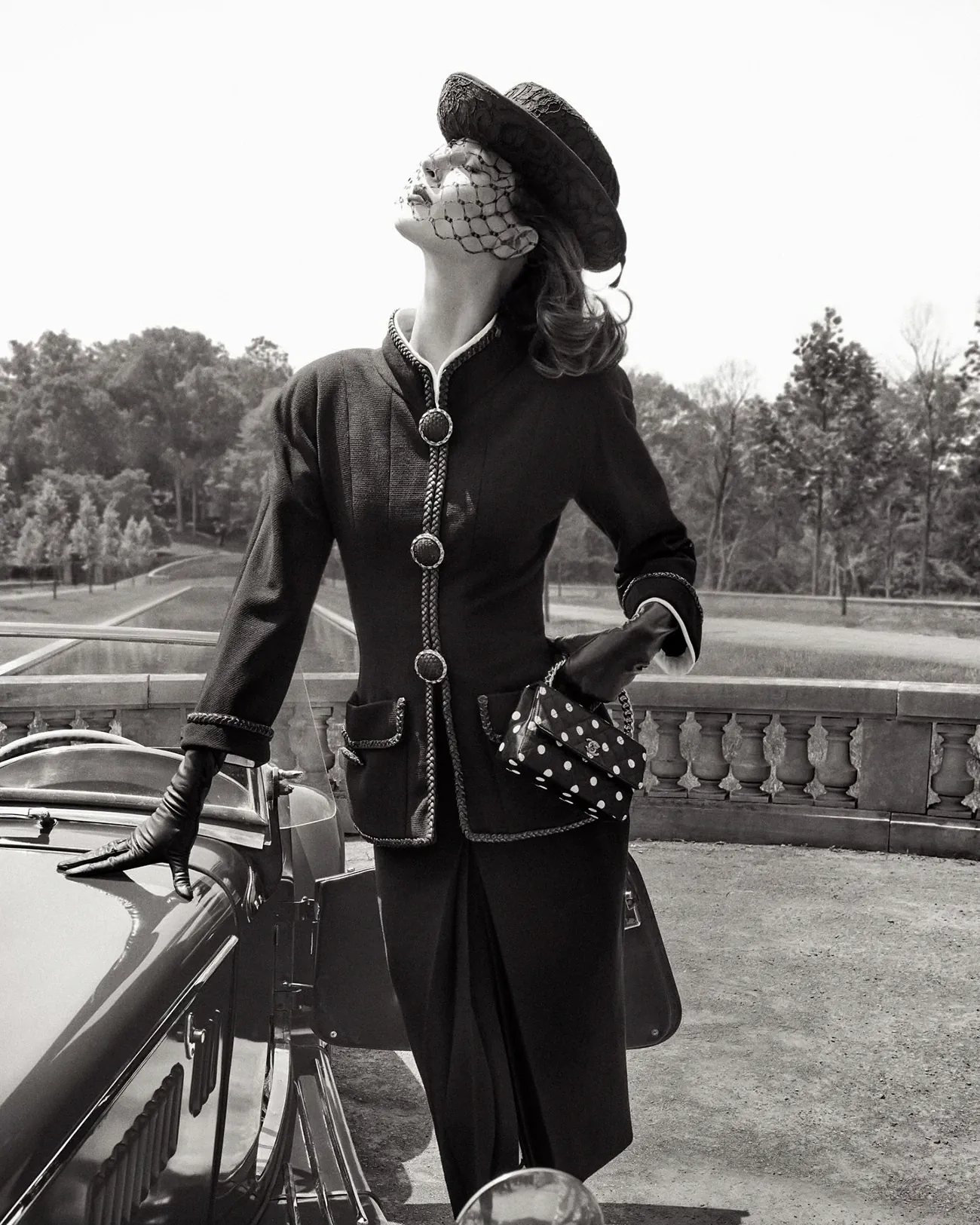 Vogue Pháp 09/2025: Jeanne Cadieu mặc Chanel, chụp bởi Steven Meisel