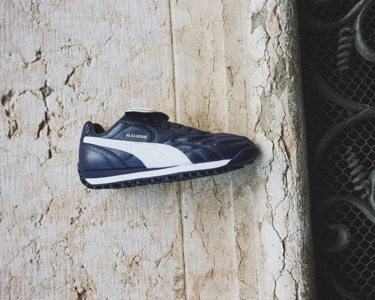 Jil Sander hồi sinh đôi giày Puma King Avanti sau gần ba thập kỷ Jil Sander hồi sinh đôi giày Puma King Avanti sau gần ba thập kỷ