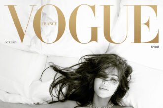 Vogue Pháp 10/2025: Kim Kardashian chụp bởi Anthony Seklaoui
