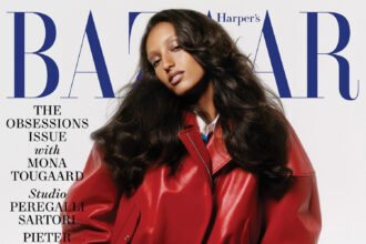 Harper's Bazaar US 10/2025: Mona Tougaard chụp bởi Luis Alberto Rodriguez