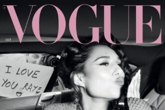 Vogue Anh 10/2025: Raye chụp bởi Malick Bodian