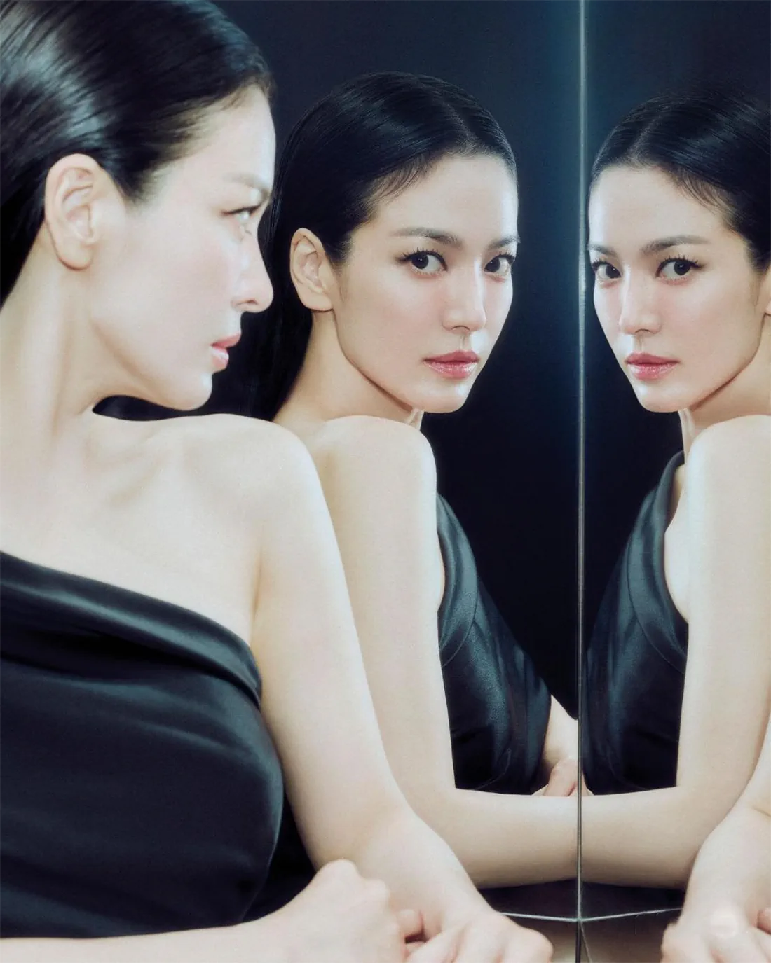 Vogue Đài Loan 10/2025: Song Hye-kyo chụp bởi Kim Hee June