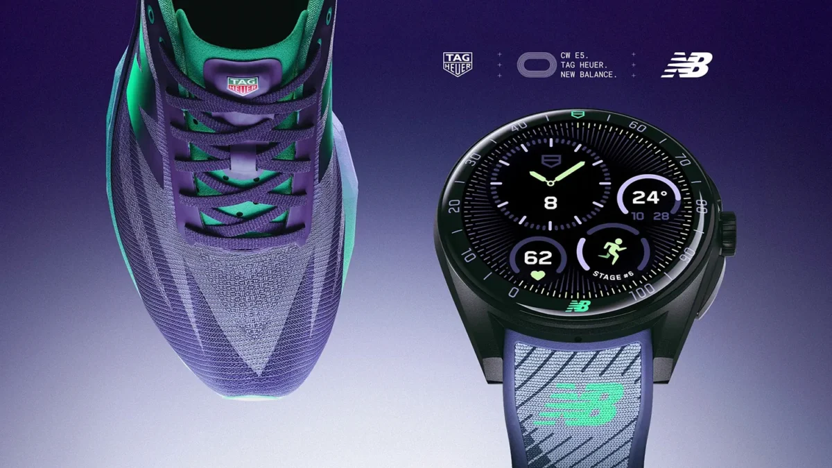TAG Heuer Connected Calibre E5 40MM x New Balance Edition: Kết nối hoàn hảo từ cổ tay đến bước chạy TAG Heuer Connected Calibre E5 40MM x New Balance Edition: Kết nối hoàn hảo từ cổ tay đến bước chạy