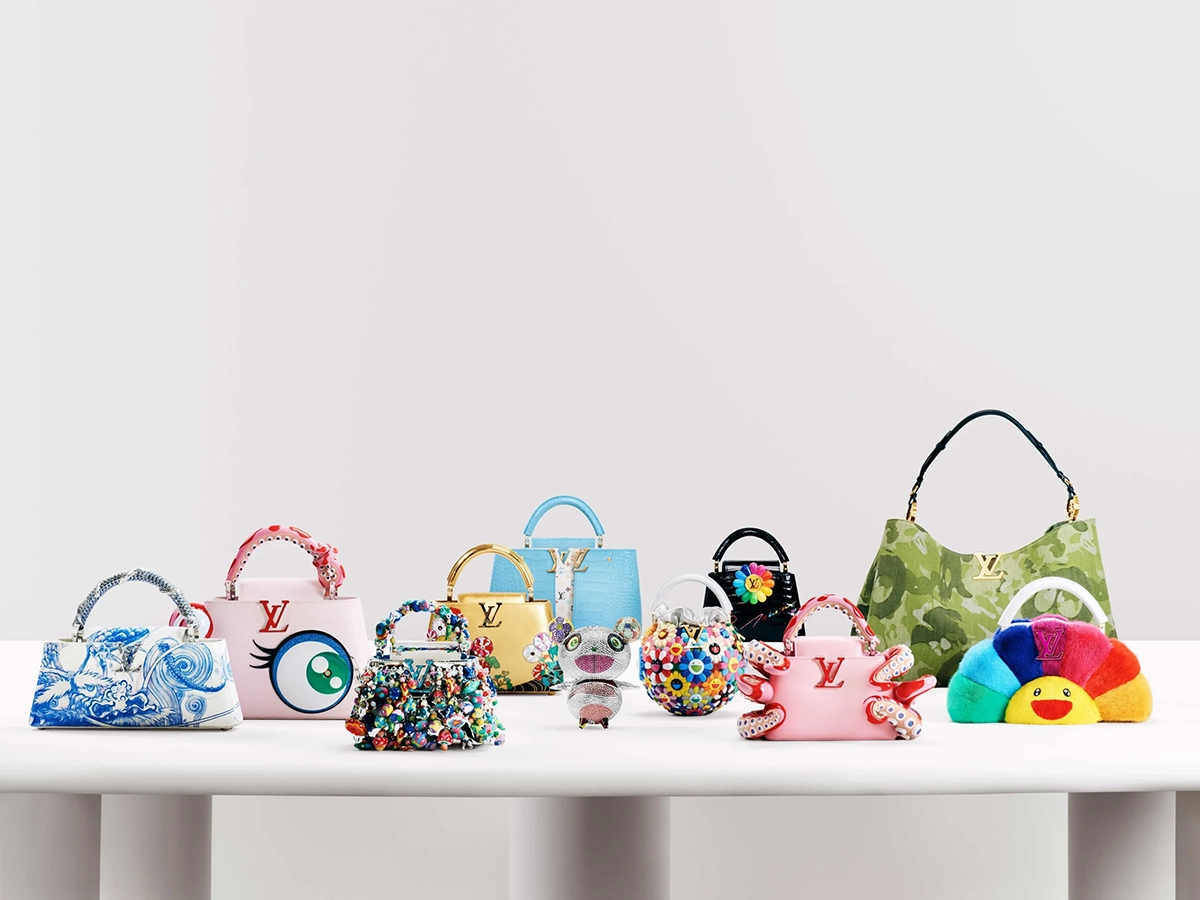 Takashi Murakami làm mới Louis Vuitton Capucines cho Art Basel Paris 2025 Takashi Murakami làm mới Louis Vuitton Capucines cho Art Basel Paris 2025