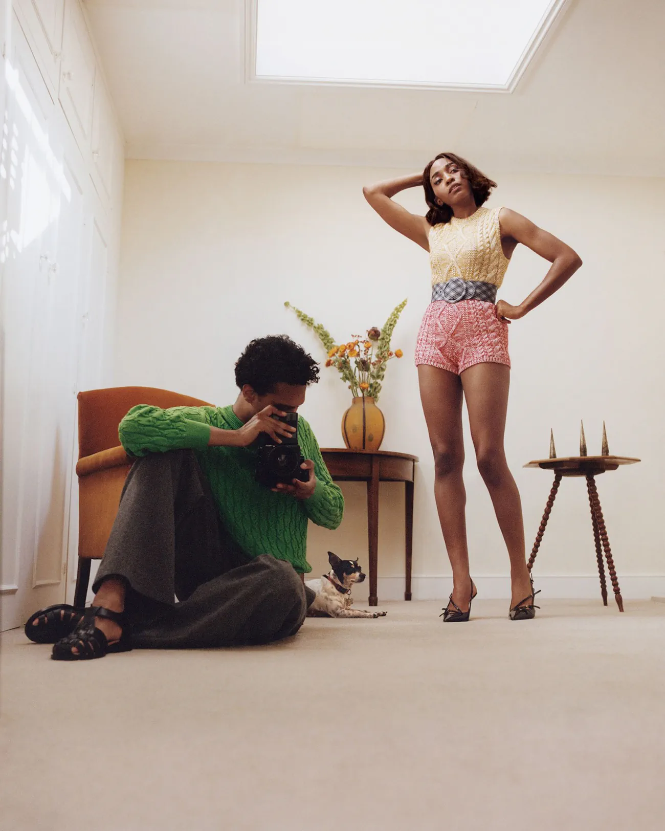 Vogue US 11/2025: Ayo Edebiri chụp bởi Tyler Mitchell