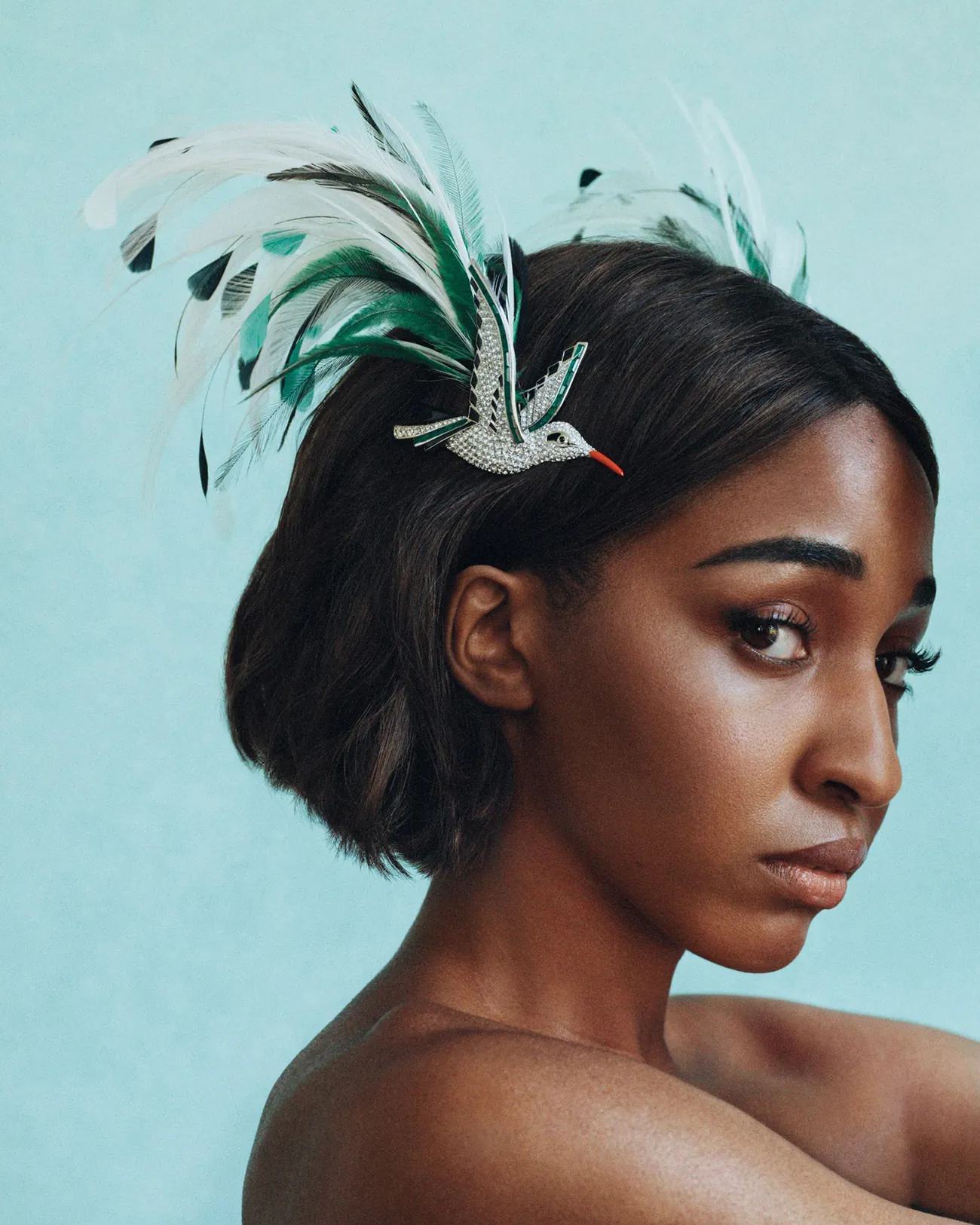 Vogue US 11/2025: Ayo Edebiri chụp bởi Tyler Mitchell