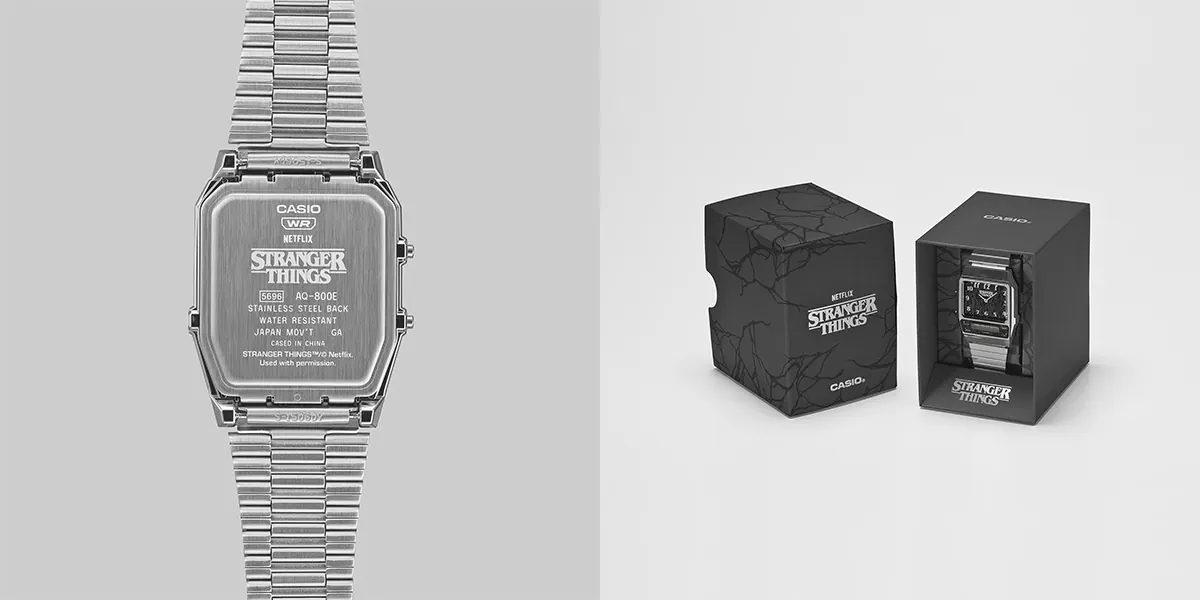Casio bắt tay Stranger Things trong hai mẫu đồng hồ đậm chất Upside Down cho mùa cuối