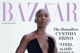 Harper’s Bazaar US 11/2025: Cynthia Erivo chụp bởi Cass Bird