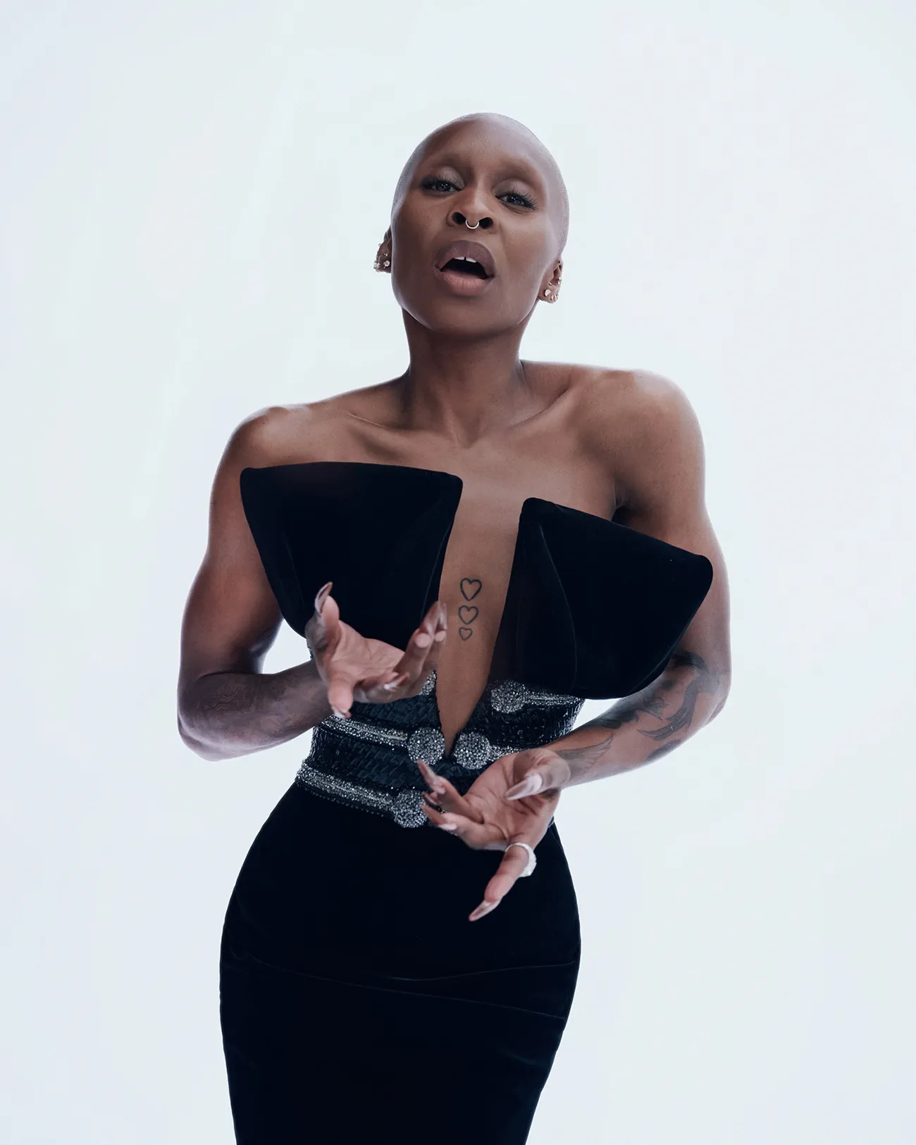 Harper’s Bazaar US 11/2025: Cynthia Erivo chụp bởi Cass Bird