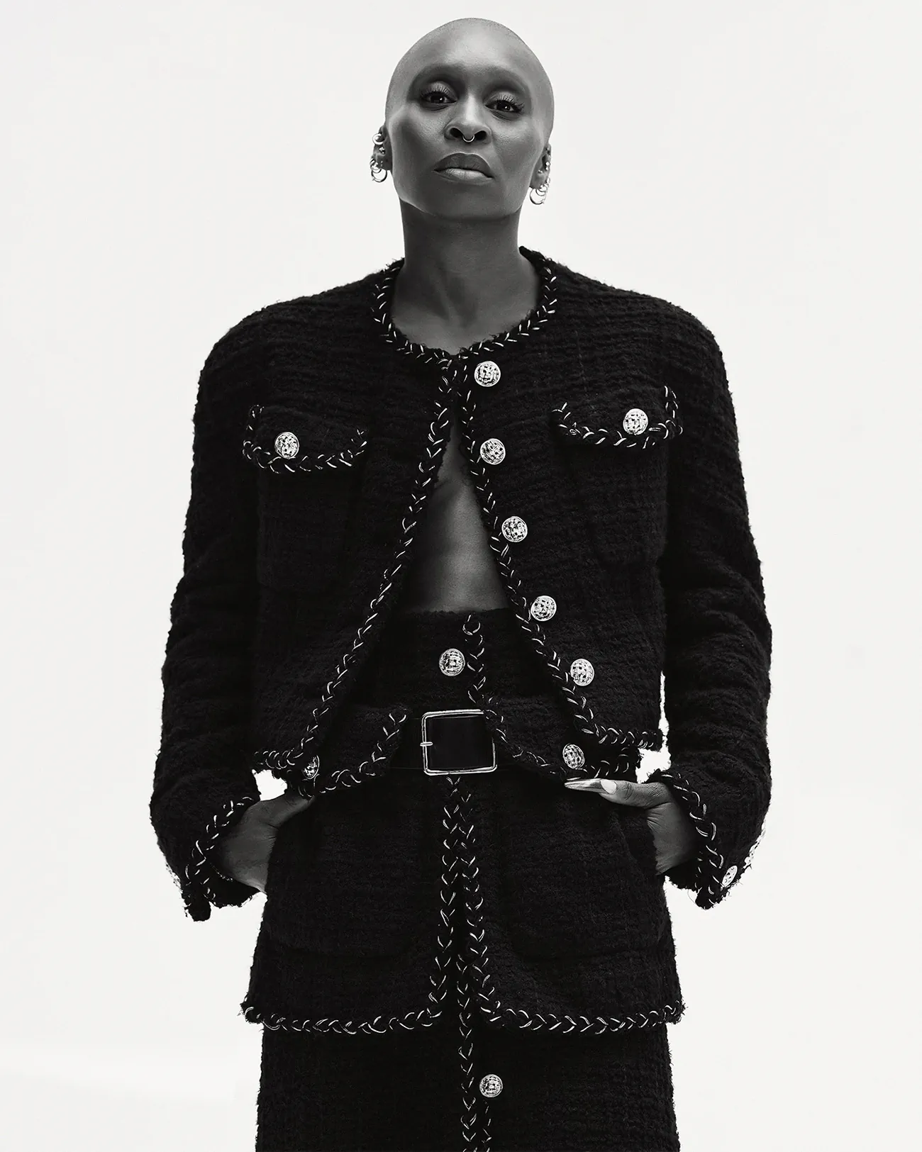 Harper’s Bazaar US 11/2025: Cynthia Erivo chụp bởi Cass Bird