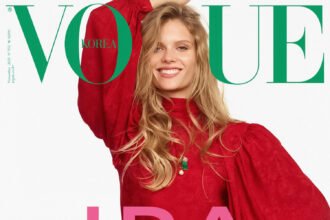 Vogue Hàn Quốc 11/2025: Ida Heiner mặc Gucci, chụp bởi Sean & Seng